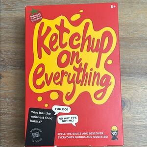 Game ketchup on everything family game